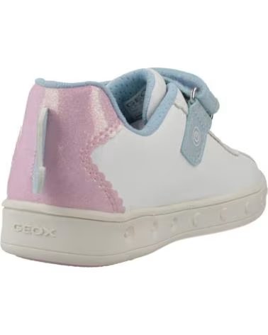 GEOX SNEAKER J SKYLIN GIRL KINDER WEISS C0406 C0406