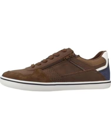 GEOX U ELVER MEN'S CASUAL SHOE BROWN C6G4K