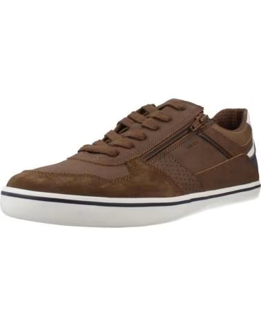GEOX U ELVER MEN'S CASUAL SHOE BROWN C6G4K