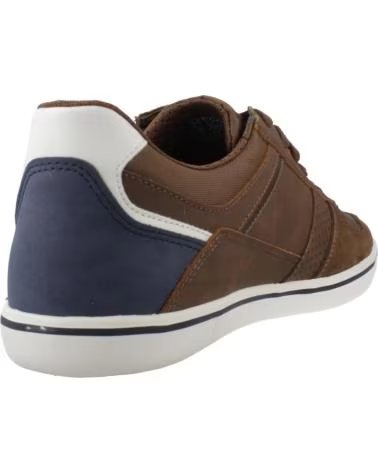 GEOX U ELVER MEN'S CASUAL SHOE BROWN C6G4K
