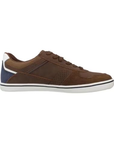 GEOX U ELVER MEN'S CASUAL SHOE BROWN C6G4K
