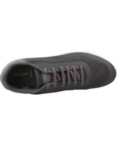 GEOX MEN'S SNEAKERS U KLAIVER GREY C9002