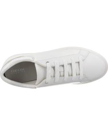 BASKETS GEOX D NHENBUS FEMME BLANC C1000 C1000