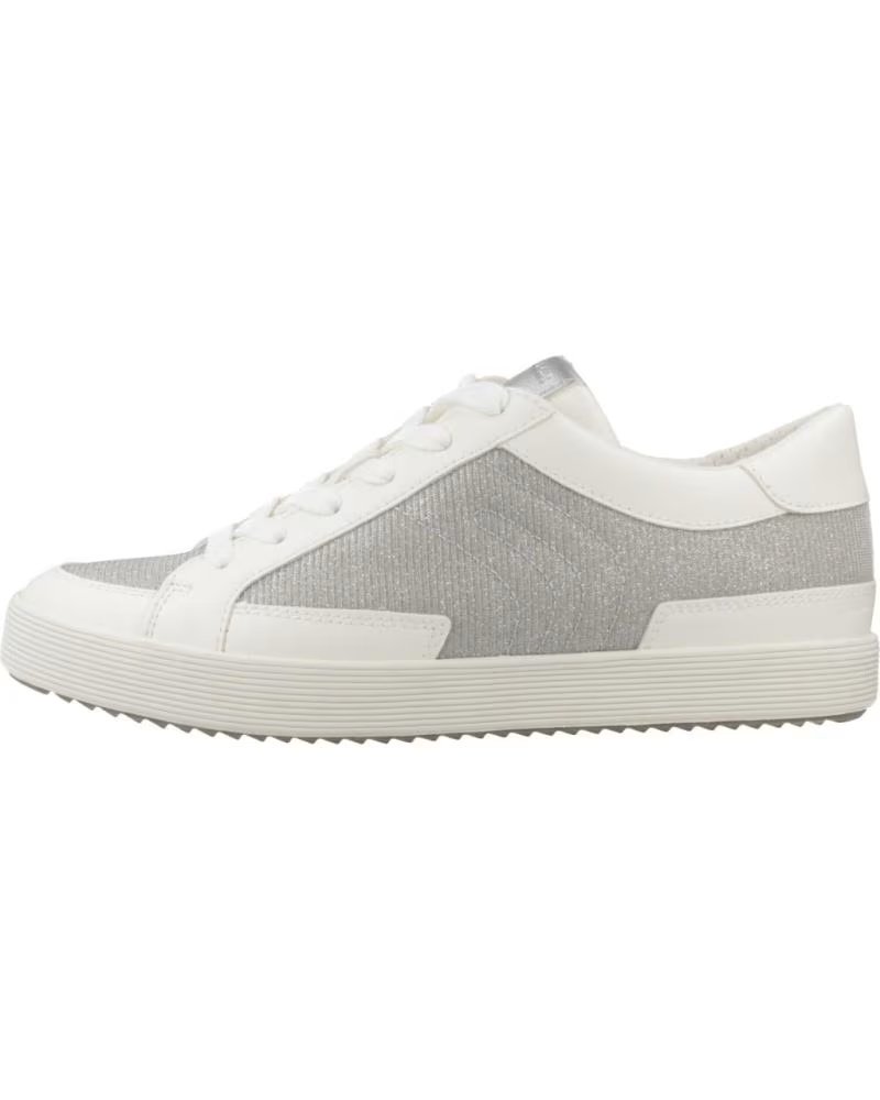 GEOX WOMEN'S CASUAL SHOE D BLOMIEE WHITE C1094 C1094