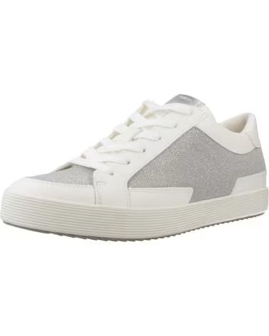 GEOX WOMEN'S CASUAL SHOE D BLOMIEE WHITE C1094 C1094