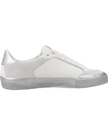 GEOX TÊNIS FEMININO MODELO D EMMELENY COM DETALHES PRATEADOS C0007 C0007