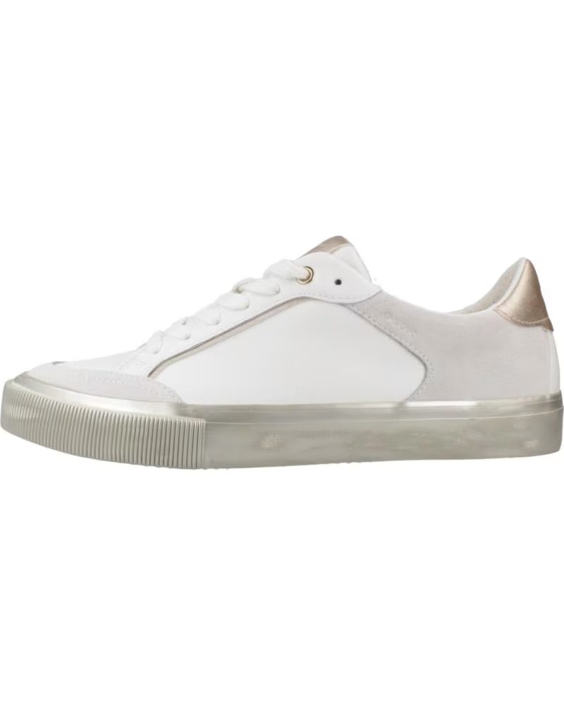 GEOX ZAPATILLAS MUJER MODELO D EMMELENY CON DETALLES DORADOS C1327 C1327