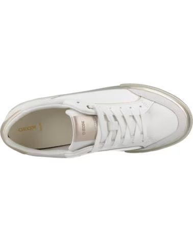 GEOX ZAPATILLAS MUJER MODELO D EMMELENY CON DETALLES DORADOS C1327 C1327