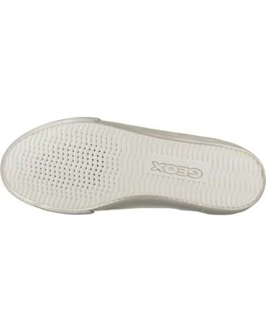 GEOX ZAPATILLAS MUJER MODELO D EMMELENY CON DETALLES DORADOS C1327 C1327