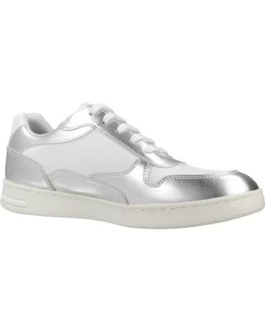 GEOX WOMEN'S SNEAKERS MODEL D JAYSEN SILVER C1007 C1007