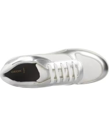 GEOX WOMEN'S SNEAKERS MODEL D JAYSEN SILVER C1007 C1007