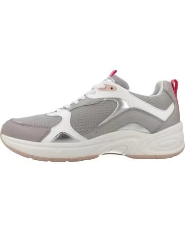 GEOX BASKETS FEMME D ZARVIA GRIS C1303 C1303