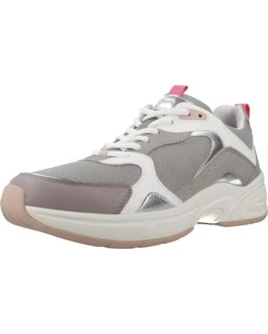 GEOX BASKETS FEMME D ZARVIA GRIS C1303 C1303