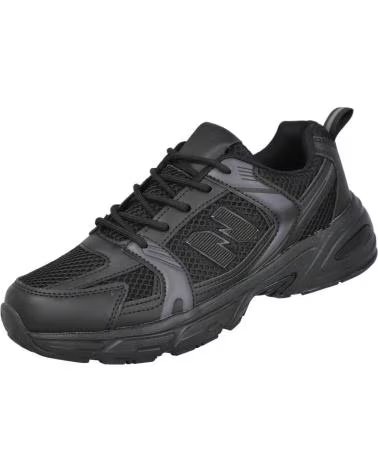 BUBBLE BOBBLE Zapatillas De Running 070-819333 en multicolor para unisex NEGRO BLANCO
