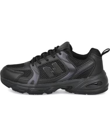 BUBBLE BOBBLE Zapatillas De Running 070-819333 en multicolor para unisex NEGRO BLANCO