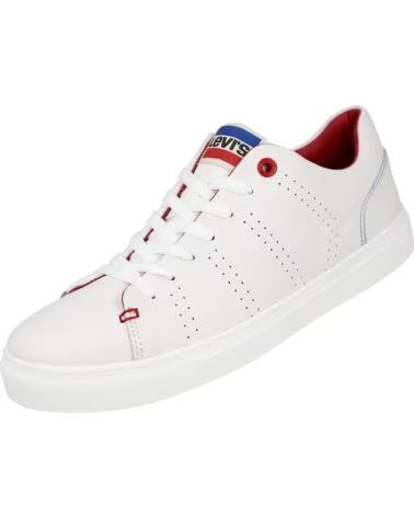 LEVIS 229439 SNEAKERS UOMO BIANCO BLANCO