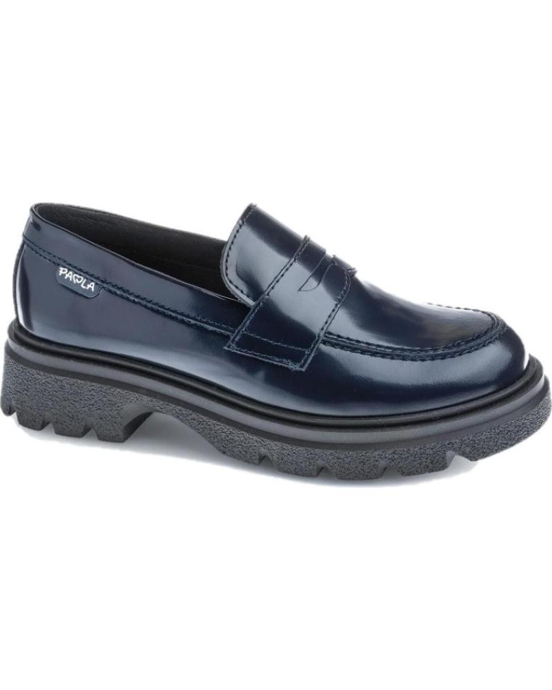 MOCASÍN NIÑA PABLOSKY PAOLA SPOLETO 872721 AZUL MARINO