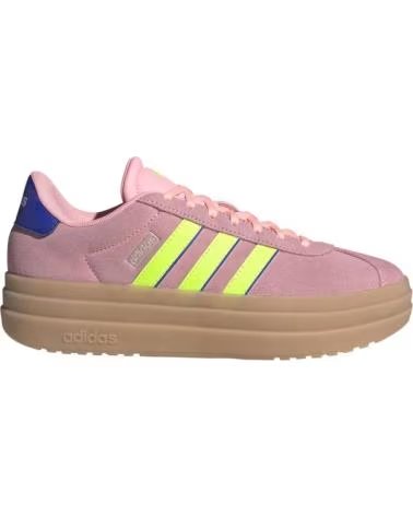 ADIDAS VL COURT BOLD FREIZEITSCHUHE DAMEN ROSA