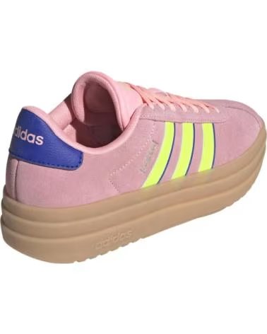 ADIDAS VL COURT BOLD FREIZEITSCHUHE DAMEN ROSA