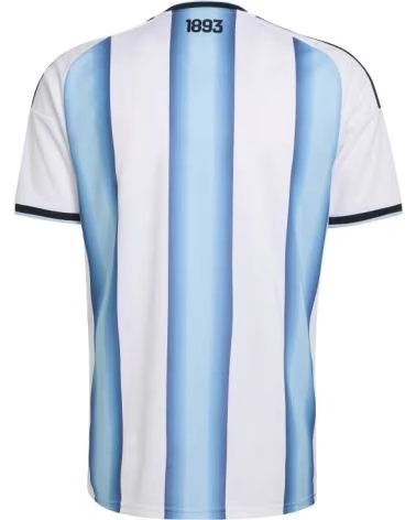 ADIDAS CAMISETA DE FUTBOL JM8396 EN PARA HOMBRE WHITE-ICEBLU-LTBLUE