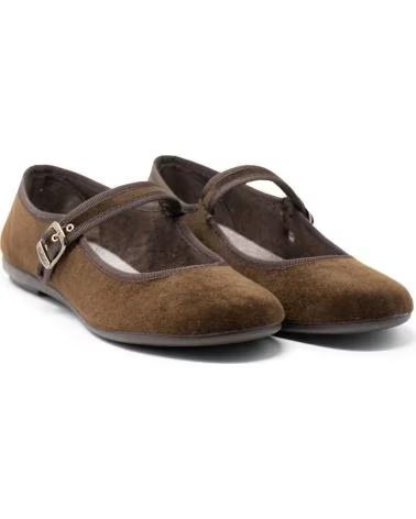 BASKETS EN TOILE VUL-LADI 5409-032 POUR FEMME MARRON