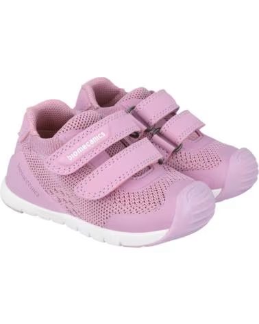 BIOMECANICS 251135-B ZAPATILLAS DEPORTIVAS NINA TEJIDO TECNICO TRAN ROSA