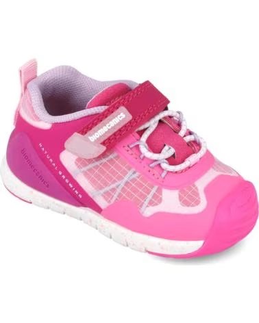 BIOMECANICS 251137-C ZAPATILLAS DEPORTIVAS NINA TALLAS 19-26 CIERRE VELC FUCSIA