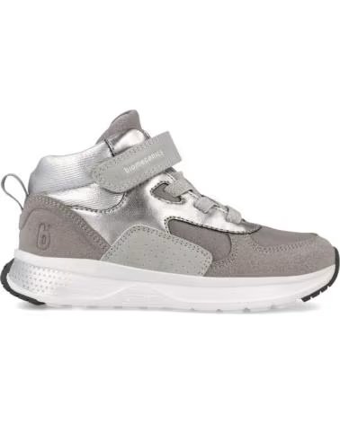 BIOMECANICS BOTINES NINA 251252-A156 CLARO CON DETALLES EN PLATA VE GRIS