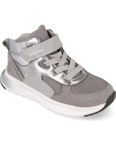 BIOMECANICS BOTINES NINA 251252-A156 CLARO CON DETALLES EN PLATA VE GRIS