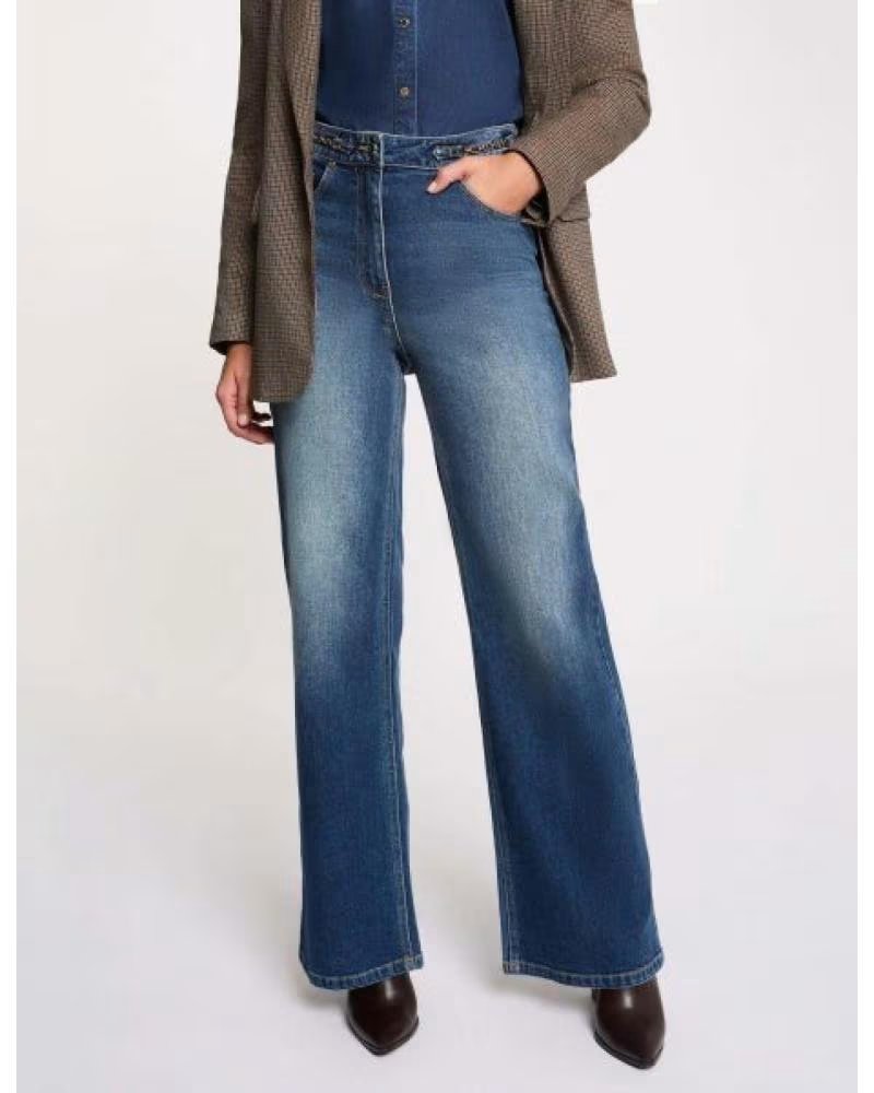 MORGAN Vaqueros Jeans 077-52934758957395 en azul para mujer AZUL