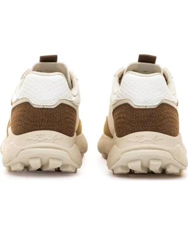 BASKETS CASUAL FEMME MTNG 60885 BEIGE BEIGE