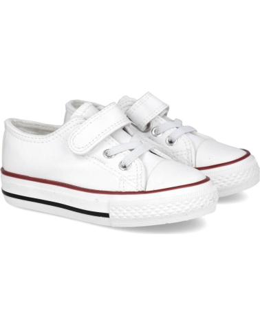 ZAPATILLAS CASUAL BUBBLE BOBBLE KIDS DE LONA PARA NIÑOS BLANCO