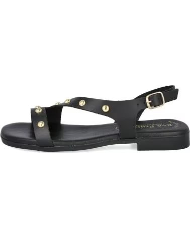 BUBBLE BOBBLE Sandalias 070-298435 en negro para mujer NEGRO