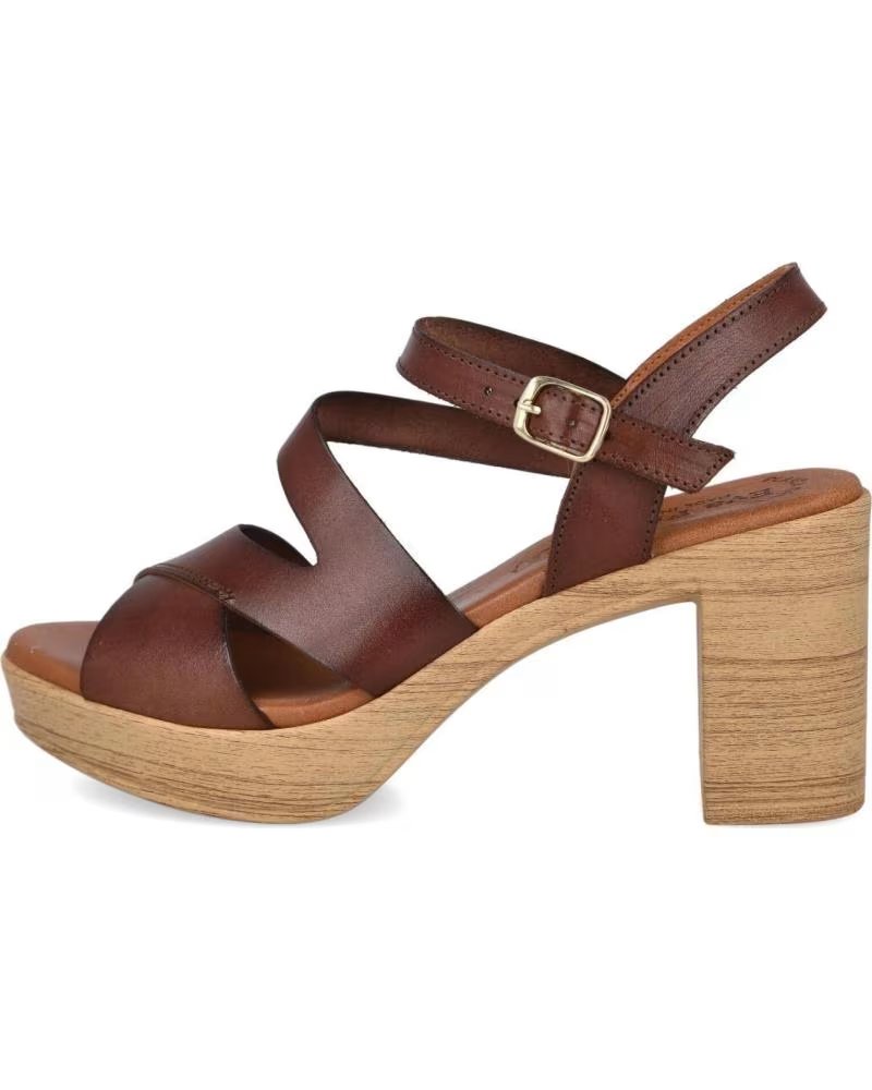 BUBBLE BOBBLE Sandalias De Tacon 070-879388 en marron para mujer MARRON