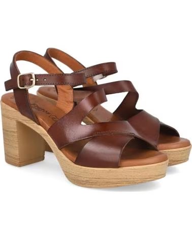 BUBBLE BOBBLE Sandalias De Tacon 070-879388 en marron para mujer MARRON
