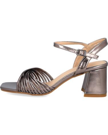 SANDALIAS DE TACÓN BUBBLE BOBBLE M2650 MUJER PLOMO PLOMO