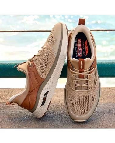 SKECHERS Zapatillas 070-374034 en beige para hombre TAUPE