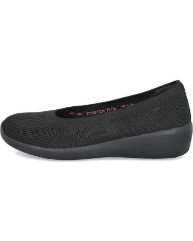BALLERINAS DAMEN CASUAL SKECHERS 158987 SCHWARZ NEGRO