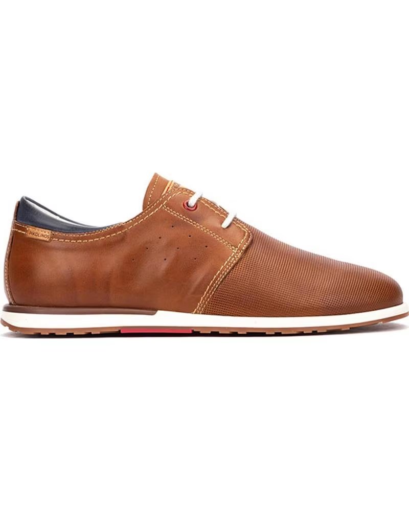 CHAUSSURES PIKOLINOS SALER M8W-6429 EN CUIR POUR HOMME BRANDY