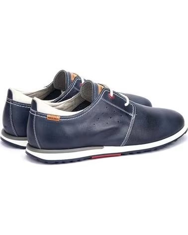 PIKOLINOS SALER M8W-6429 BASKETS DÉCONTRACTÉES EN CUIR POUR HOMME BLUE