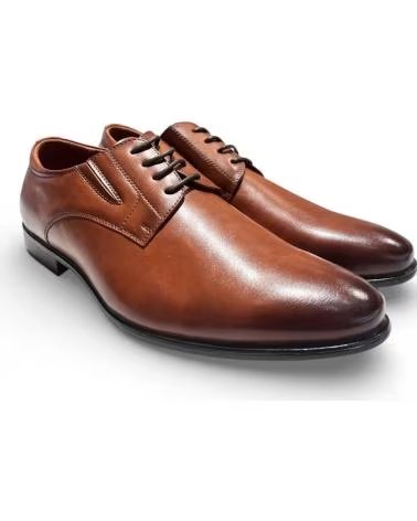 TIMBOS SAPATO SOCIAL MASCULINO COURO 132478 MARROM MARRóN