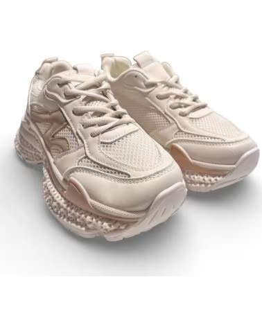 TIMBOS WOMEN'S SNEAKERS MODEL 132444 BEIGE BEIGE