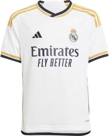 COMPLETO ADIDAS PRIMA DIVISA REAL MADRID 23/24 BIANCO PER BAMBINI BLANCO