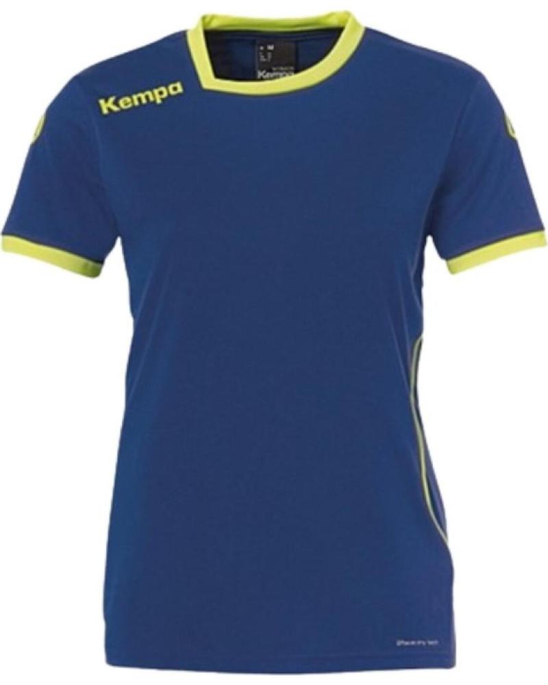 CAMISETA DEPORTIVA KEMPA CURVE TEE MUJER 200306709 MULTICOLOR