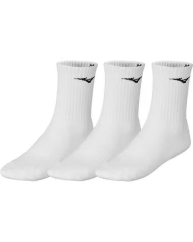 PACK DE 3 MEIAS ESPORTIVAS MIZUNO TRAINING 3P SOCKS MULTICOLOR
