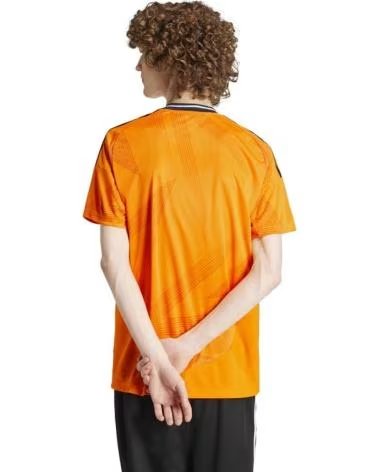 Camisetas-de-hombre-para-aficionados-al-deporte-ADIDAS-MODELO-REAL-A-JSY-PARA-HOMBRE-C-NARANJA