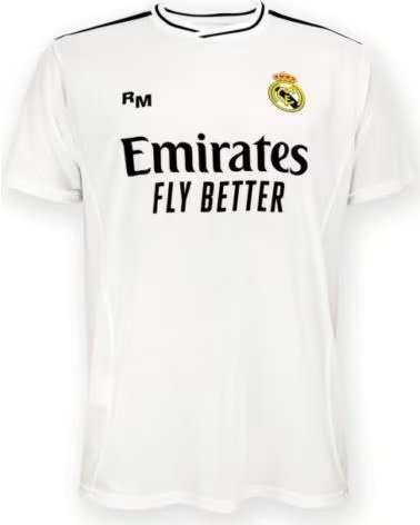 ROGER REAL MADRID HOME 24-25 JERSEY BELLINGHAM RM24C1 BELLINGHAM MULTICOLOR