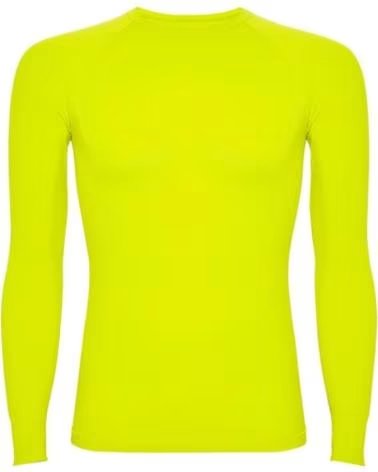 CAMISETA TÉRMICA ROLY PRIME MANGA LONGA MASCULINA LIMA FLUOR MULTICOLOR