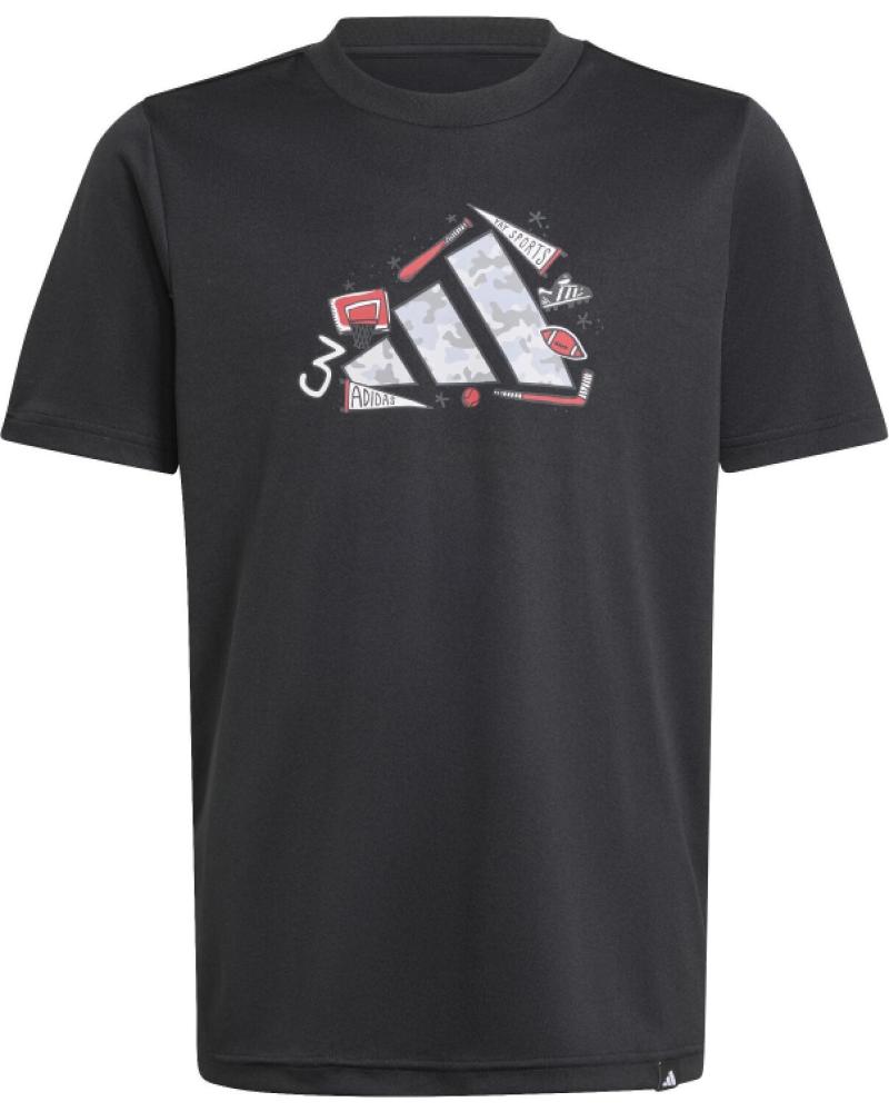 CAMISETA DE ENTRENAMIENTO CAMO ADIDAS PARA NIÑO MULTICOLOR