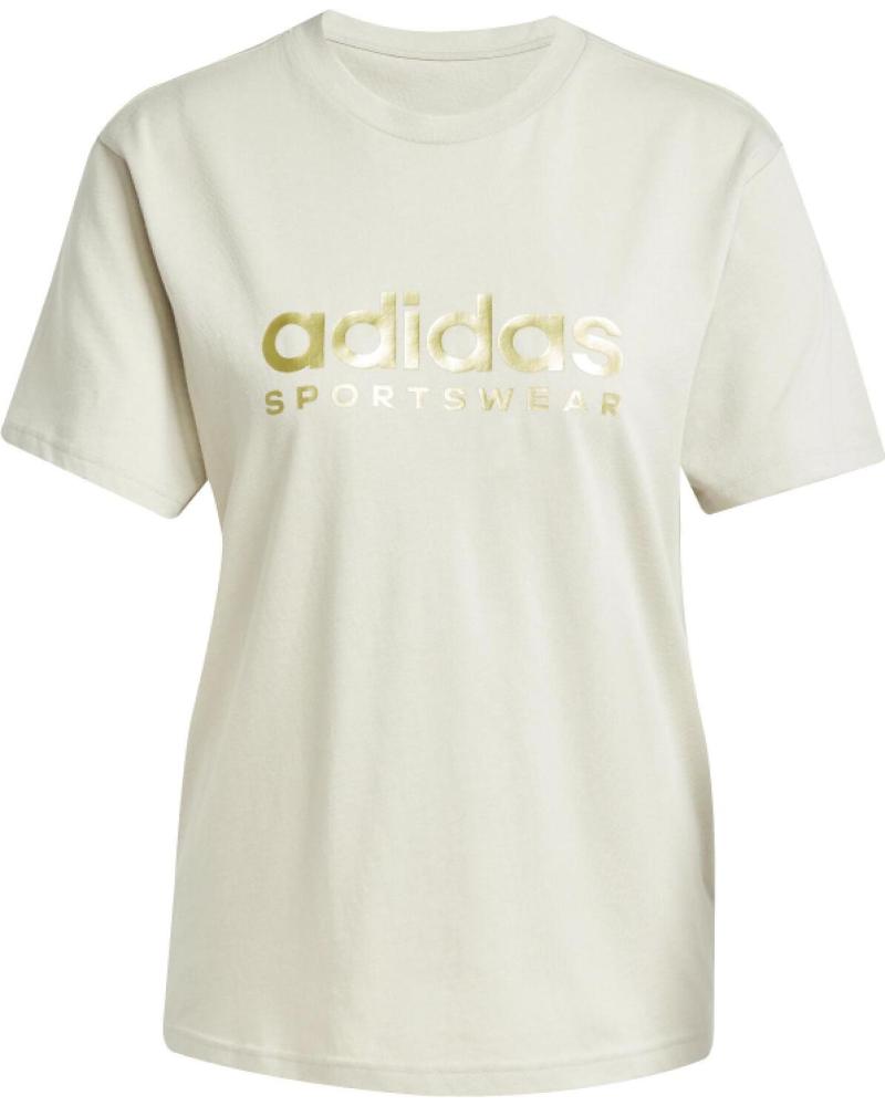 ADIDAS W TIRO METALLIC TEE CAMISETA DEPORTIVA MULTICOLOR